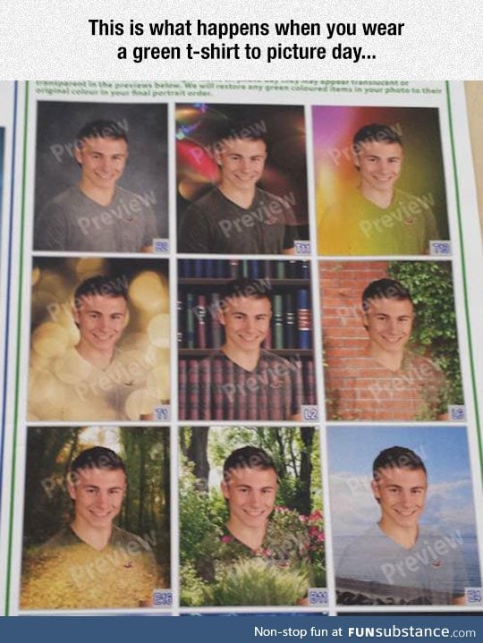 Picture day goes wrong