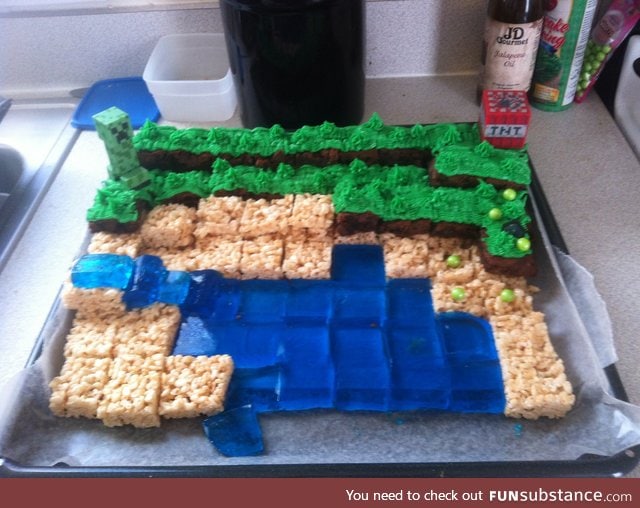 When no one likes the same dessert, Minecraft cake it is