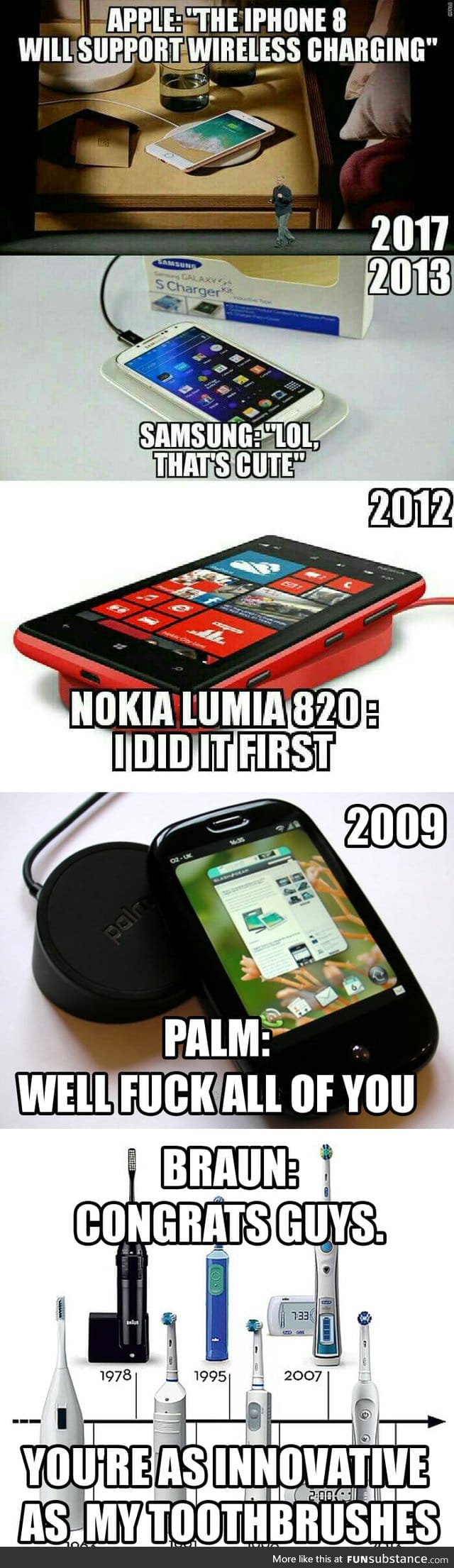 Wireless charging is old