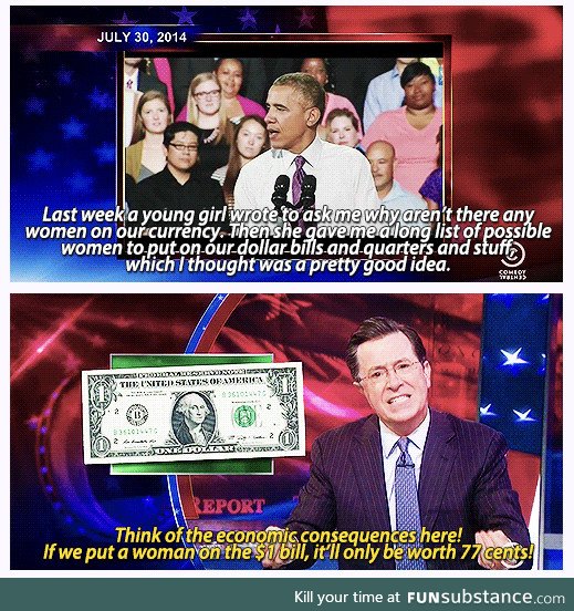 Putting a woman on a dollar bill