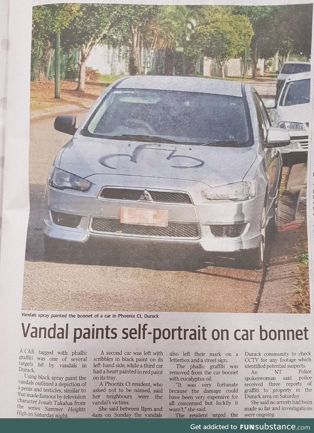 The local newspaper is kinda famous for its headlines