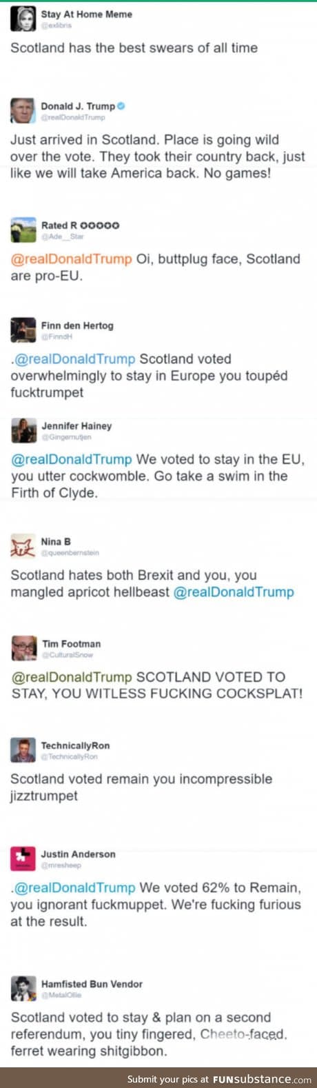 Scottish insults are the best
