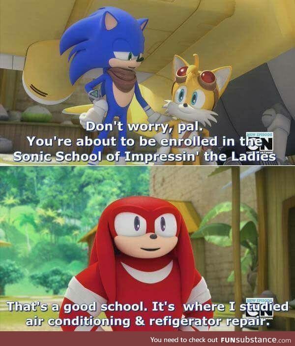 Sonic Boom has no chill