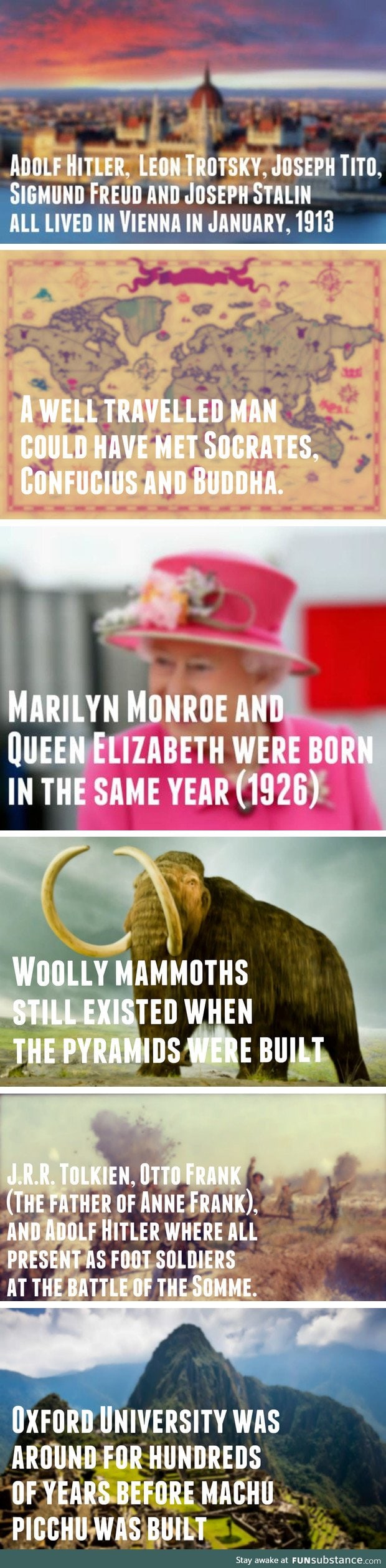 Crazy historical comparisons