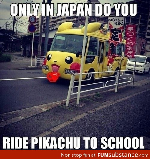 School bus in Japan