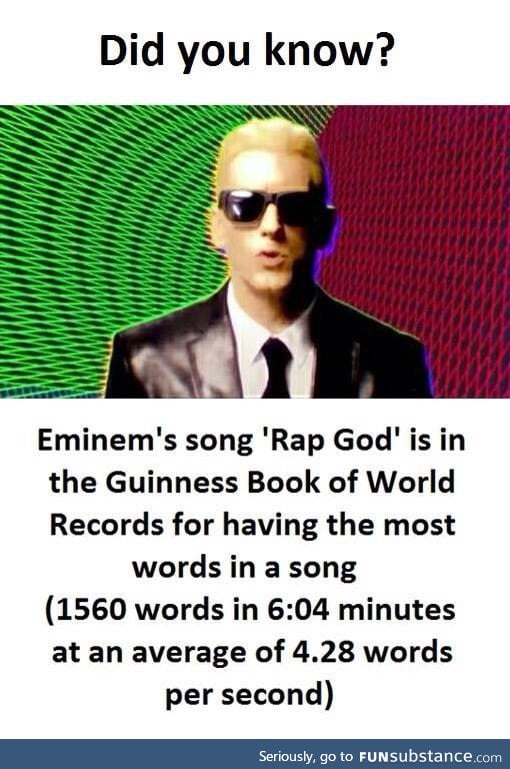Rap god!!