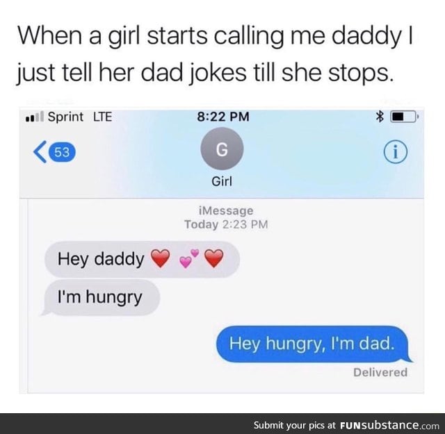 When a girl calls you daddy
