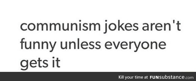 Communism joke