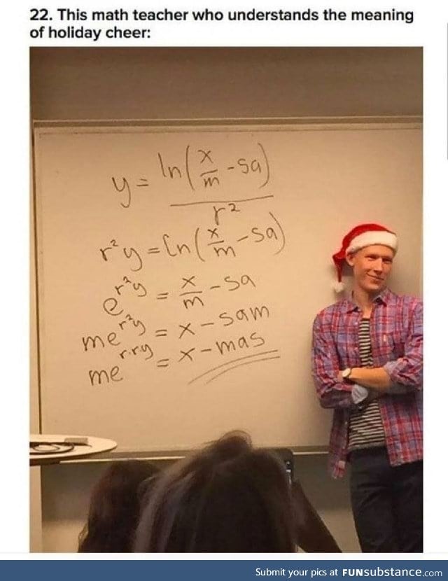 Mathematical christmas