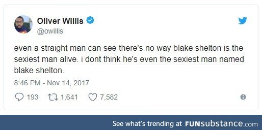 Blake Shelton named People Magazines "Sexiest Man Alive"
