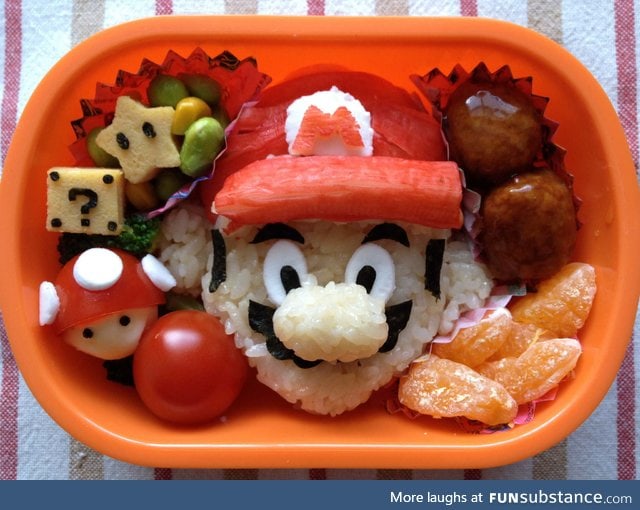 Mario bento lunch box