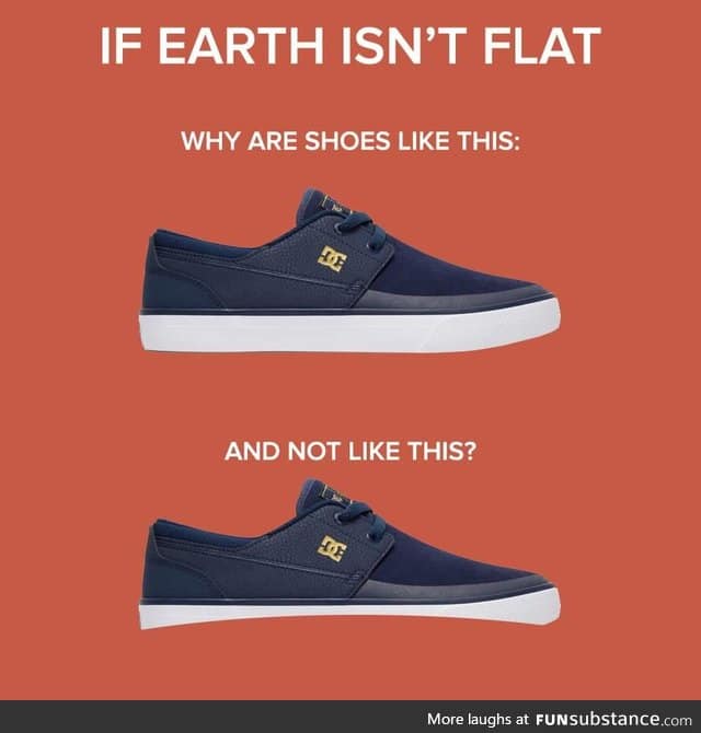 Checkmate, round earthers