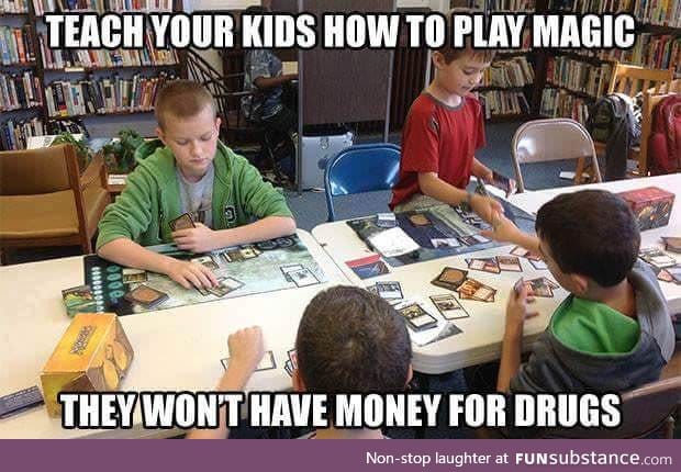 Teach your kids to play Magic