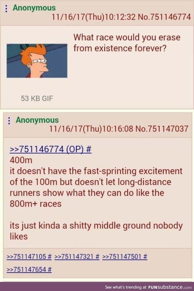Anon wants to erase a race