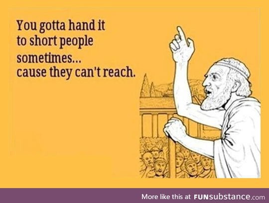 Poor short people
