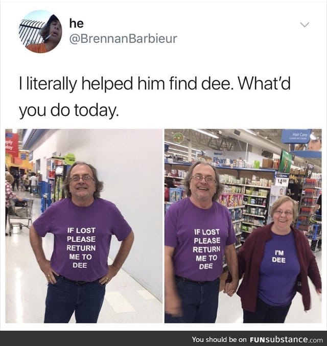Find dee