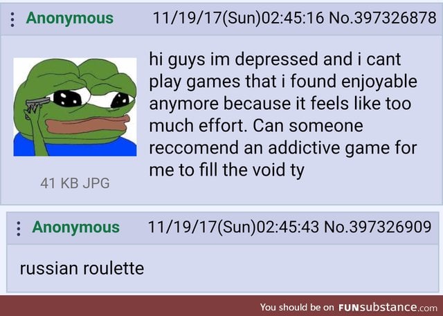 Anon needs a game suggestion