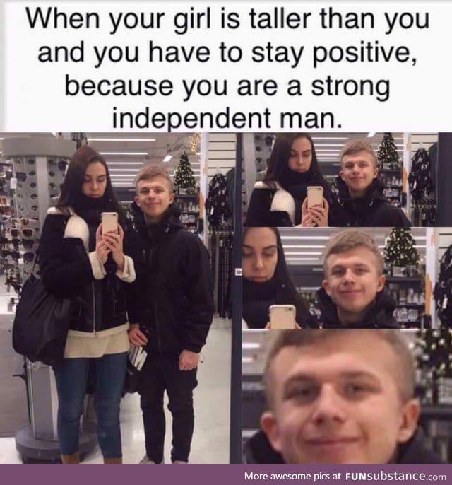 He a strong Independent man