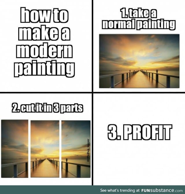 Every painting these days