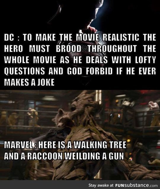 Dc vs. Marvel making movies