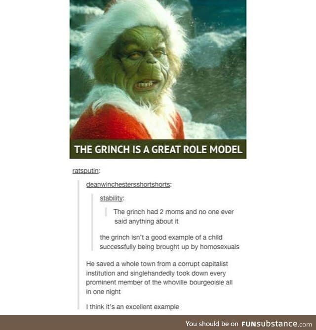 The Grinch that stole the means of reproduction