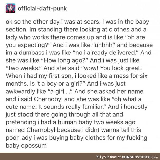 Baby chernobyl