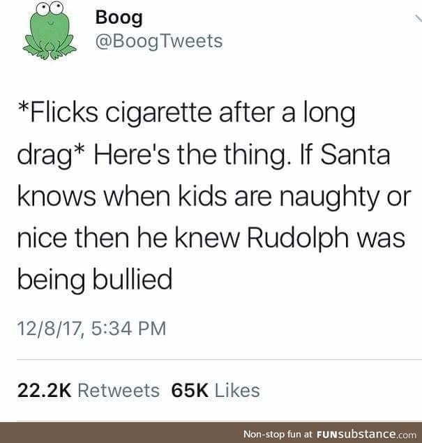 Santa is evil