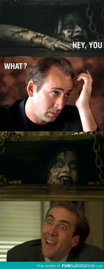 Evil dead vs Nicolas Cage
