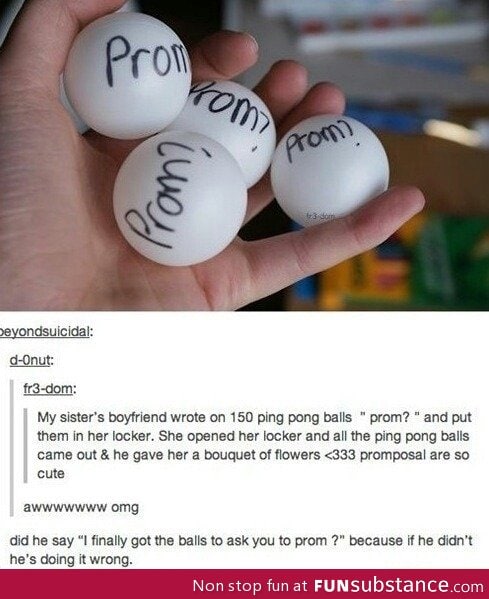Asking to prom