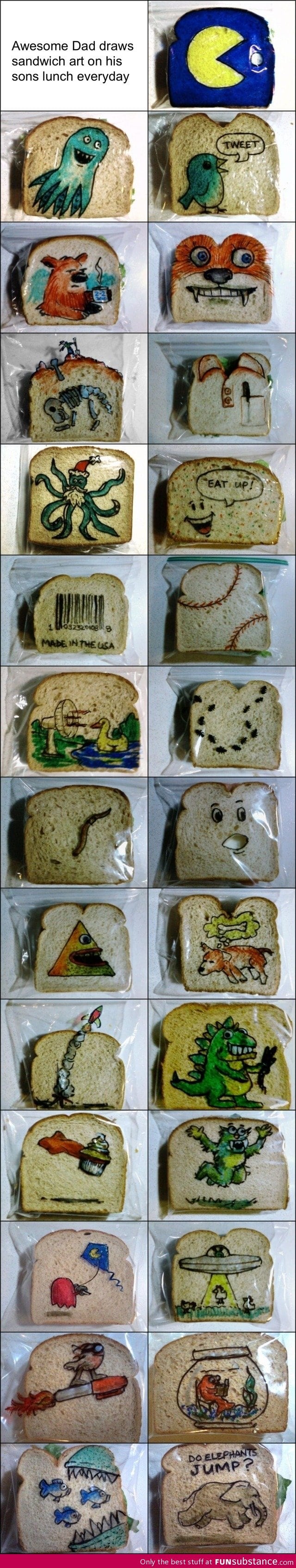 Sandwich art