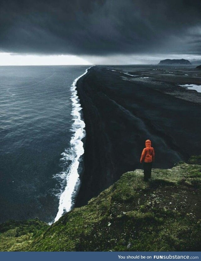 Black sand beach - Iceland