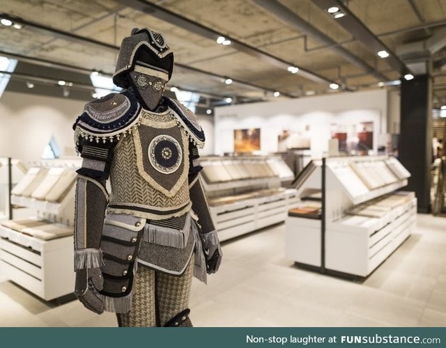 Armor made from carpeting