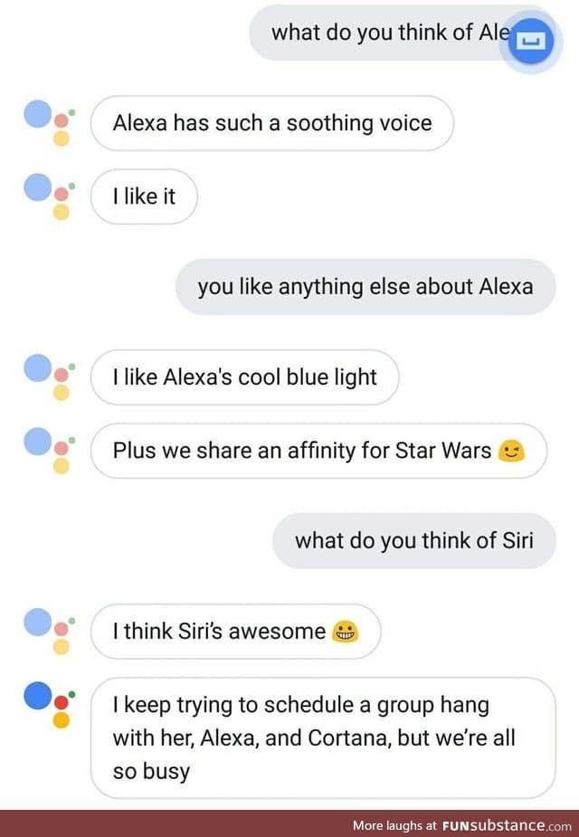 Conversation with Google Home