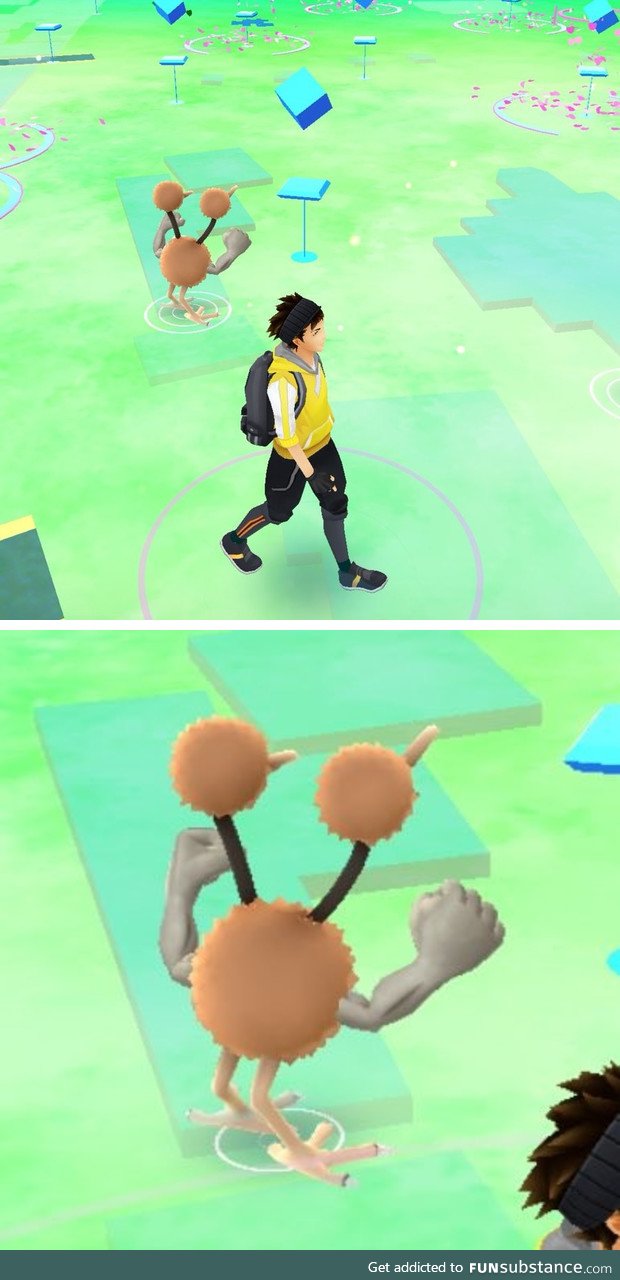 Pokemon Go lift some weights