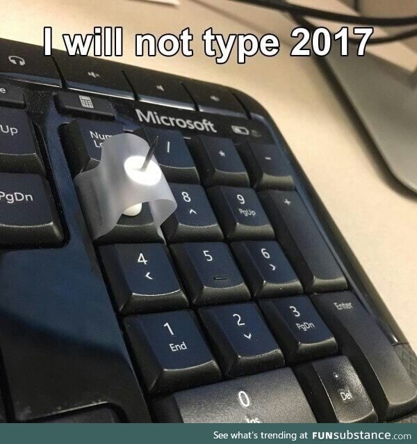 How to type the correct date