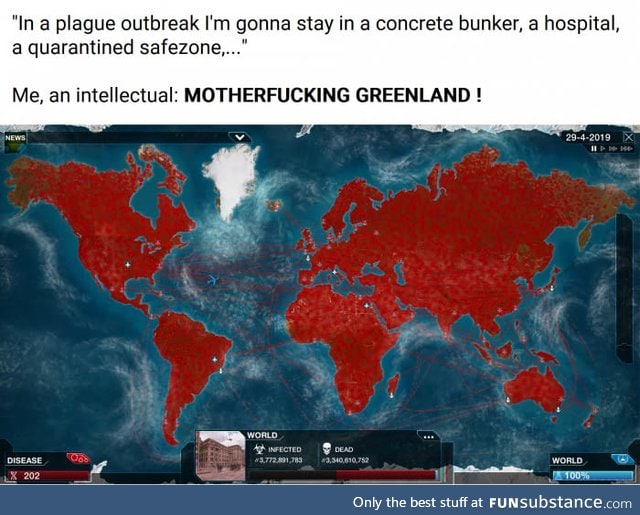 And that kids is why you should always start in Greenland