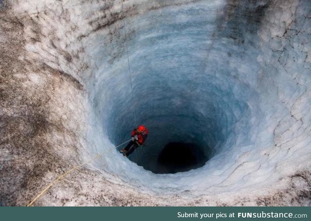 Check out that man in a gigantic icehole