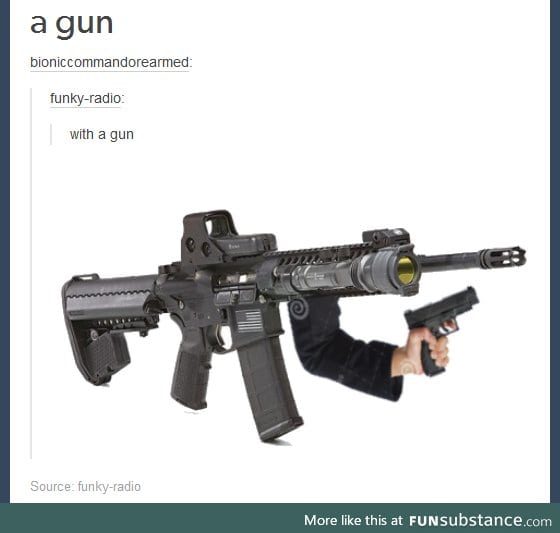 Guns with guns