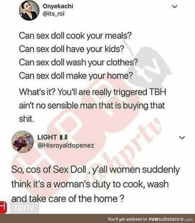Sex Dolls will cook in the future