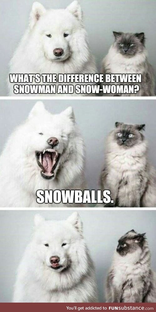 Let's call them snow-people in order to avoid sexual debattes