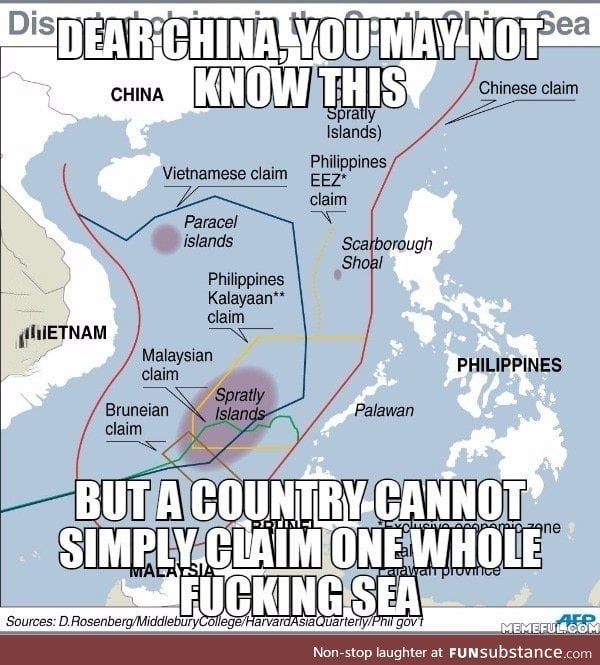 About the South China Sea dispute