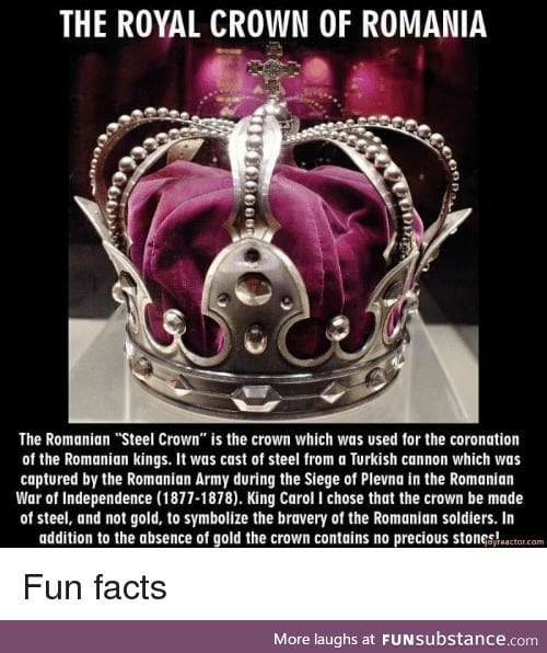 The meaning behind the Crown of Romania