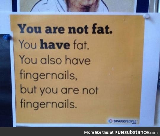 You are not fat
