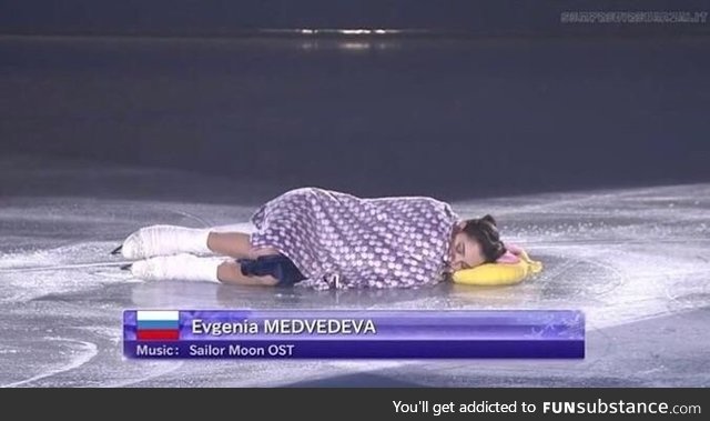 Finally, Olympic sport I can relate to!