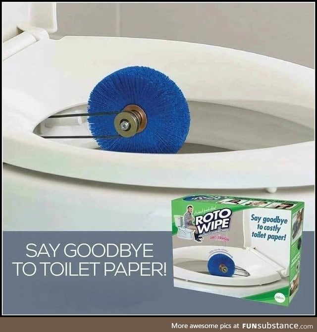Say Goodbye to Toilet Paper