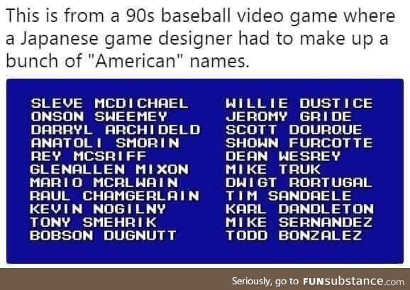 American names