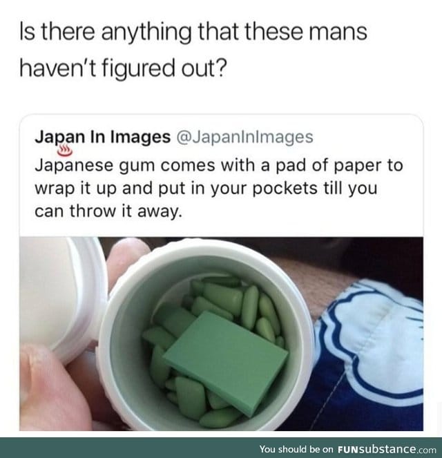 Japanese gum