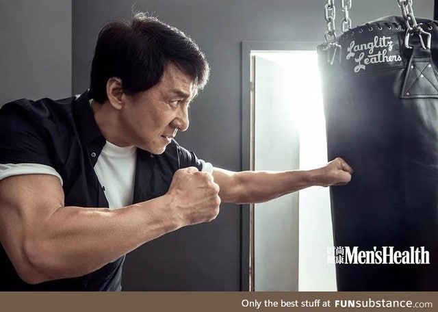 Jackie Chan's guns at 63