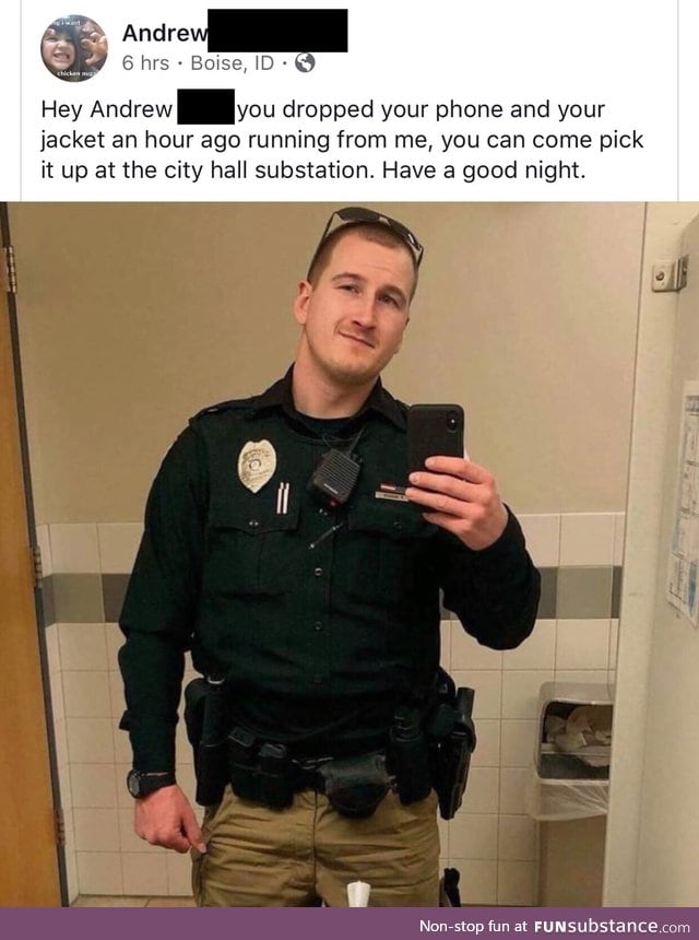 Cool cop