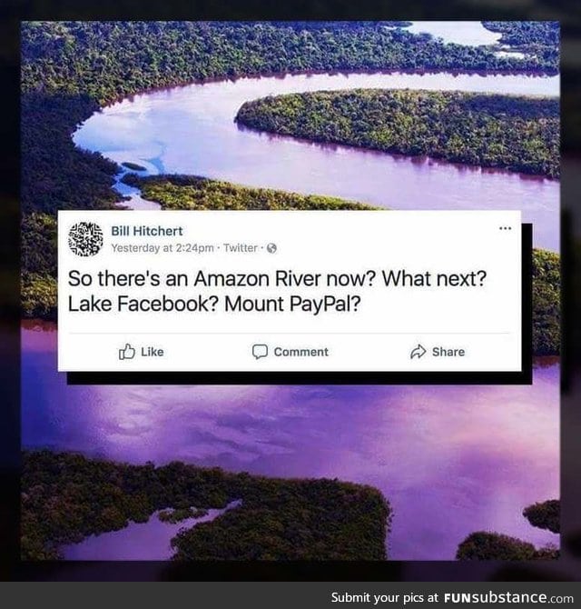 Amazon owns a river